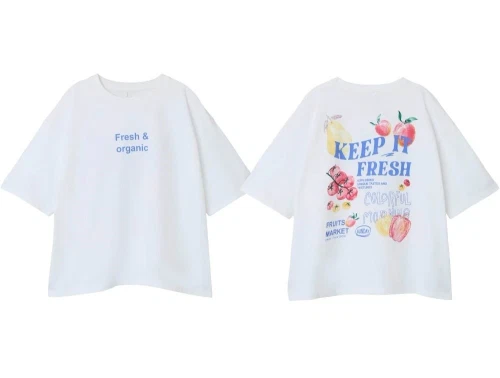 Name It t-shirt hvid med frisk print